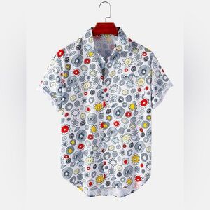 Lightweight men’s casual button down - brand new